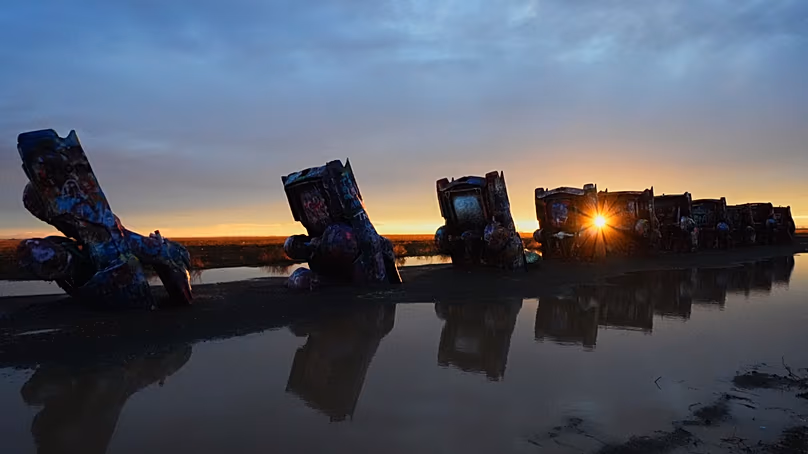 Ranch Cadillac à Amarillo, Texas