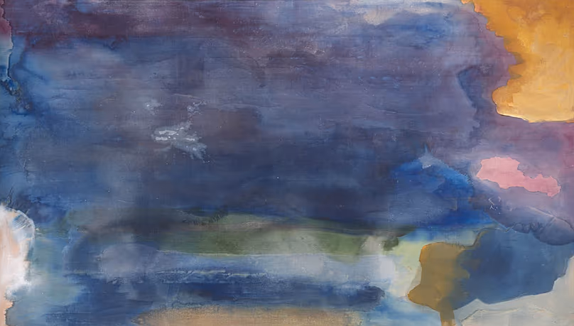 Helen Frankenthaler, Riverhead, 1963, Kunstmuseum Bâle.