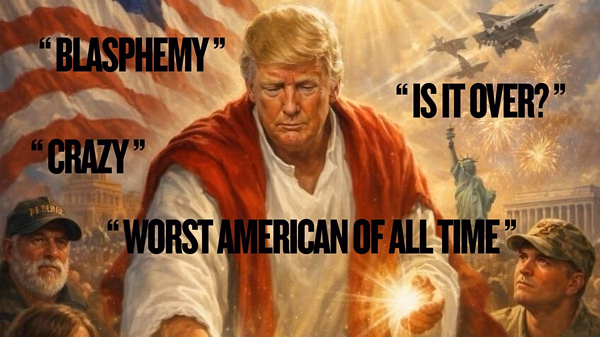 Des célébrités dénoncent l'image que Donald Trump se fait de lui-même en tant que Jésus