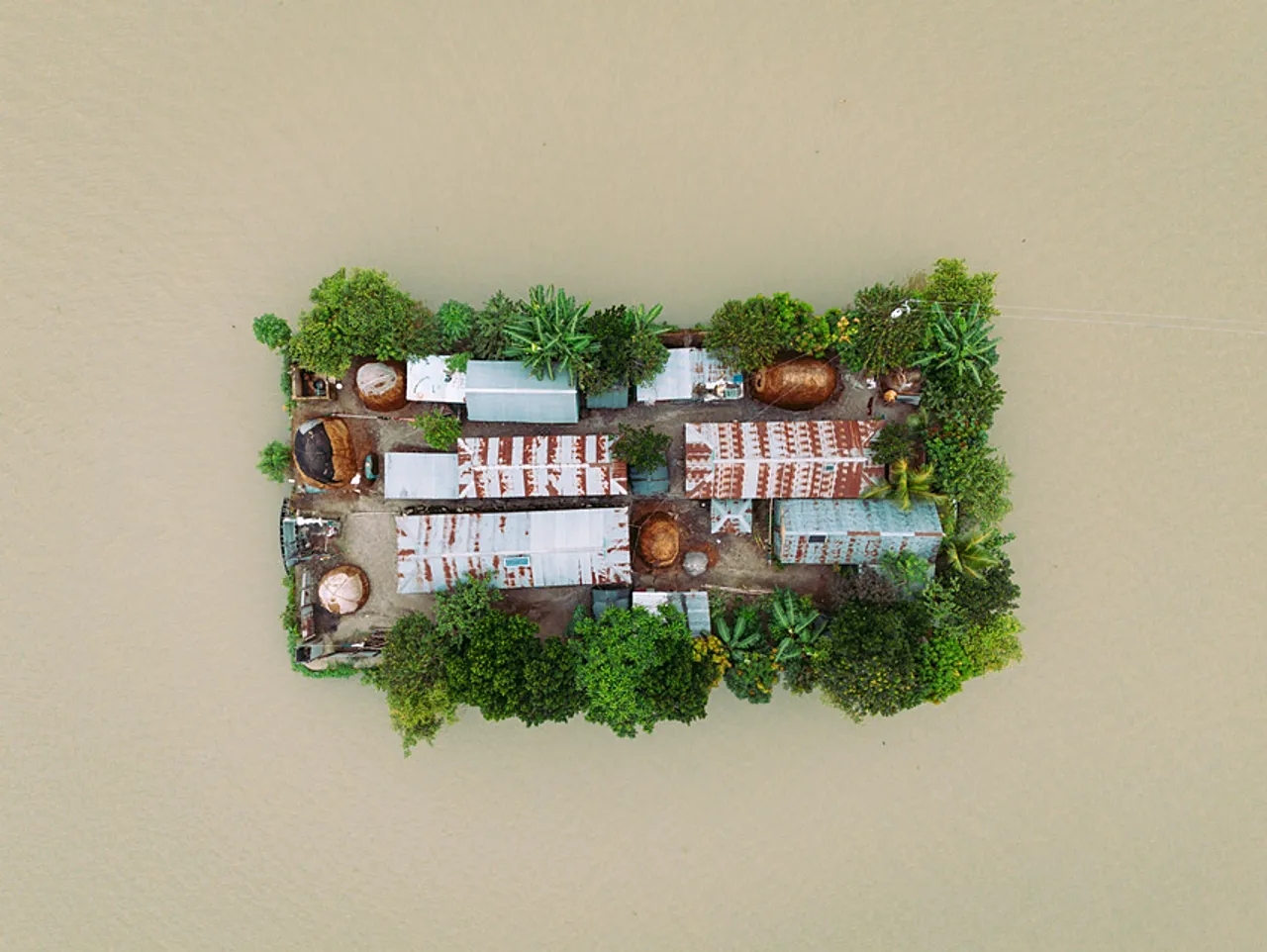 « Homes of Haor » de Joy Saha (gagnant en architecture et design)