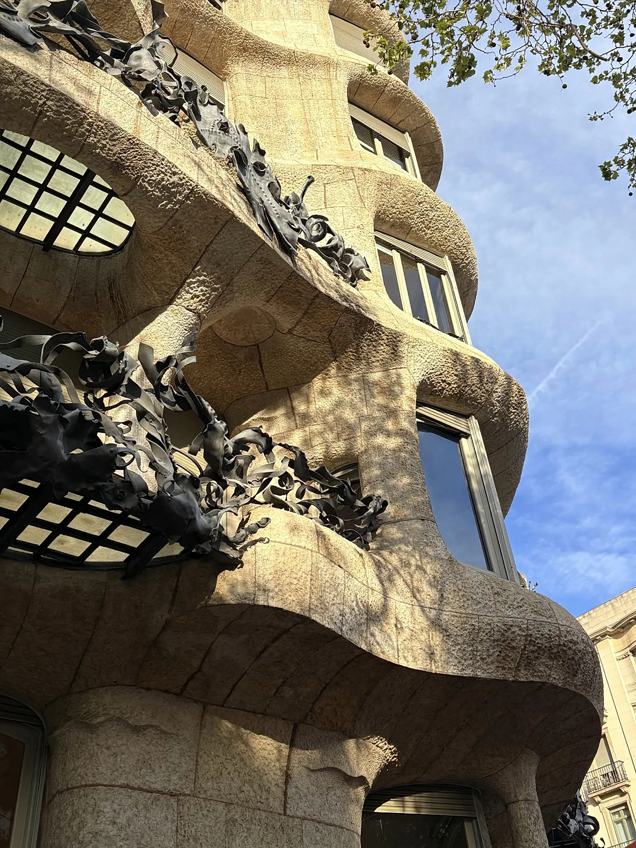 Extérieur de la Casa Mila, Barcelone, Catalogne, Espagne, 2026.