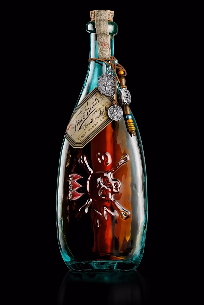 Three Hearts Rum, rhum fondé par Depp et DeLeon