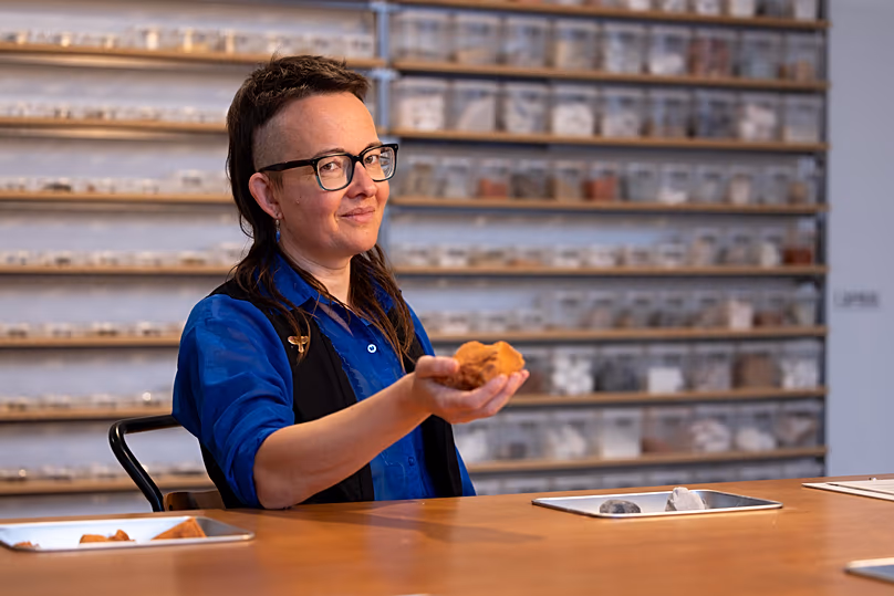 Fondateur du Musée de la Terre Comestible, dr. Masharu.