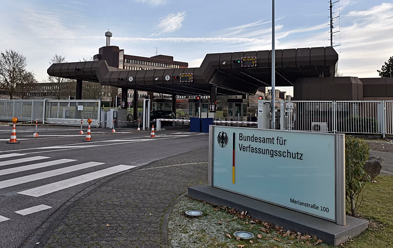 L'entrée du siège des services de renseignement intérieurs allemands à Cologne, le 30 novembre 2016.