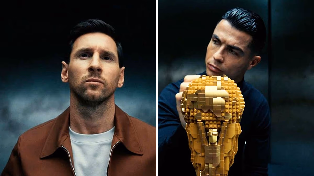 Les GOAT se réunissent : Ronaldo et Messi unissent à nouveau leurs forces pour la campagne virale de la Coupe du monde LEGO