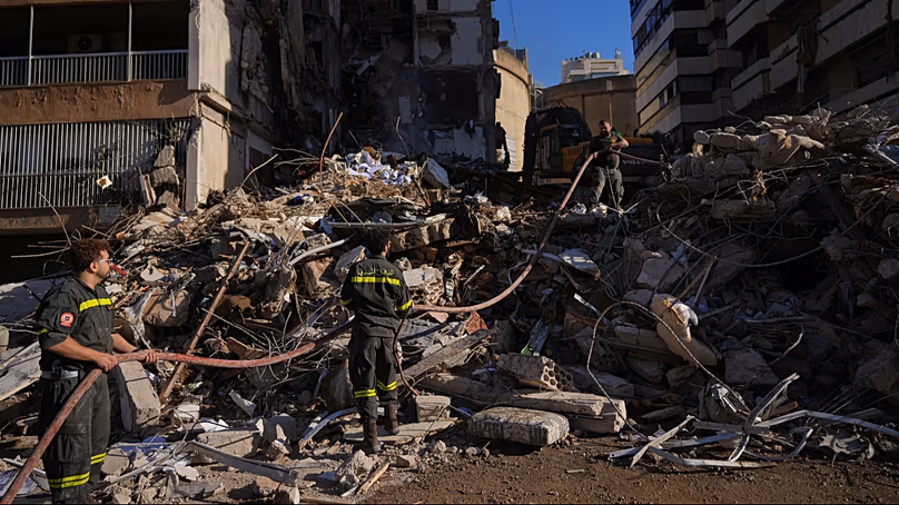 Les frappes israéliennes ont provoqué des destructions dans tout le Liban.