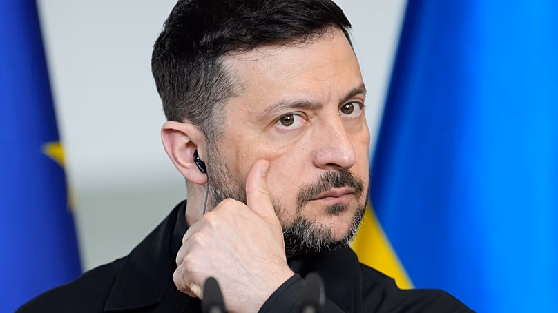 Volodymyr Zelenskyy s'est rendu à Berlin.