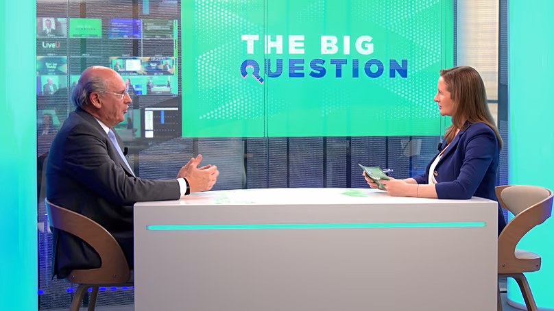 PDG d'EcoCeres, Matti Lievonen a rejoint Angela Barnes en studio pour le dernier épisode de The Big Question.