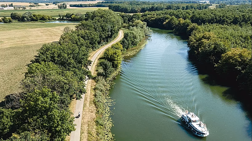 La Voie Bleue à Savoyeux en France