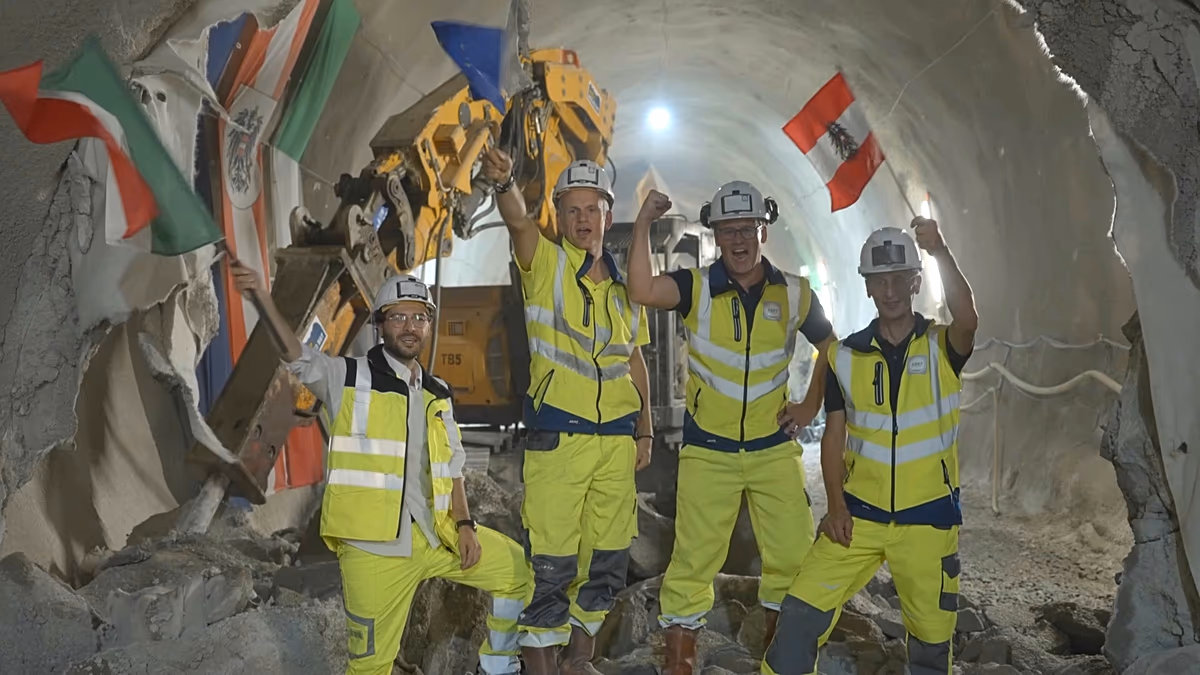 Record mondial réalisé en Europe : le tunnel ferroviaire le plus long du monde est en construction sous les Alpes