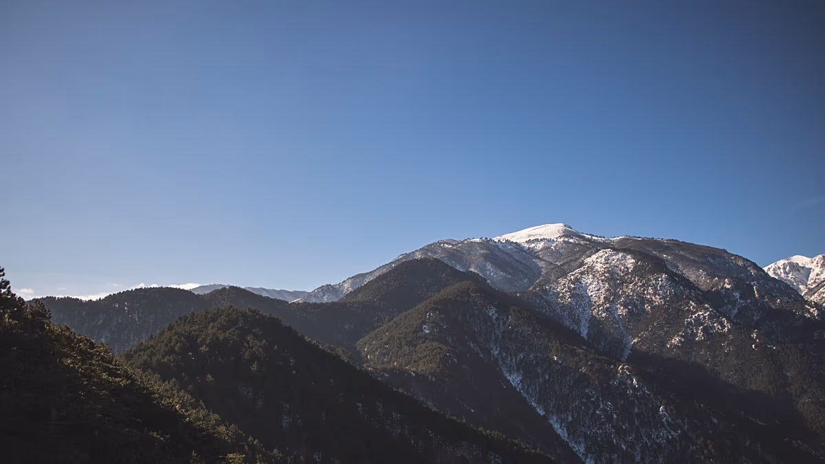 La couverture neigeuse dans les montagnes grecques a diminué de 58 % au cours des 40 dernières années, révèle une étude
