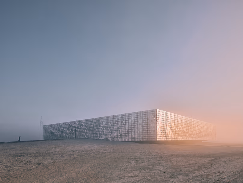 Le bâtiment de contrôle central a été conçu par Bilgin Architects.