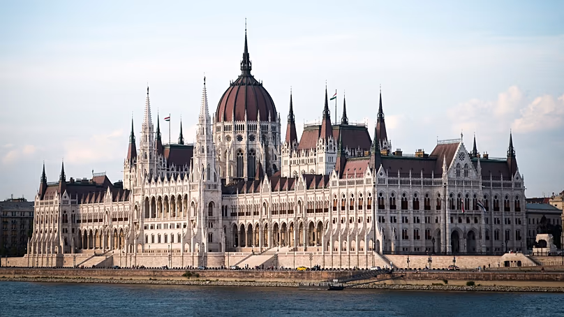 Bâtiment du Parlement hongrois à Budapest