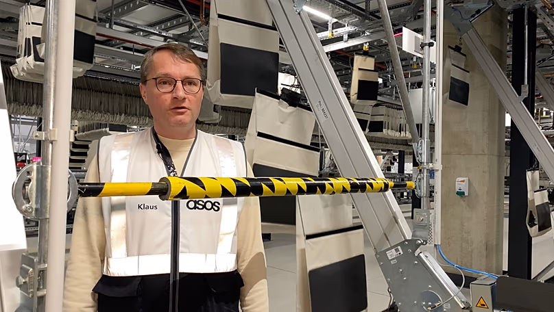 Klaus Lichtenfeld, responsable de la logistique UE chez ASOS