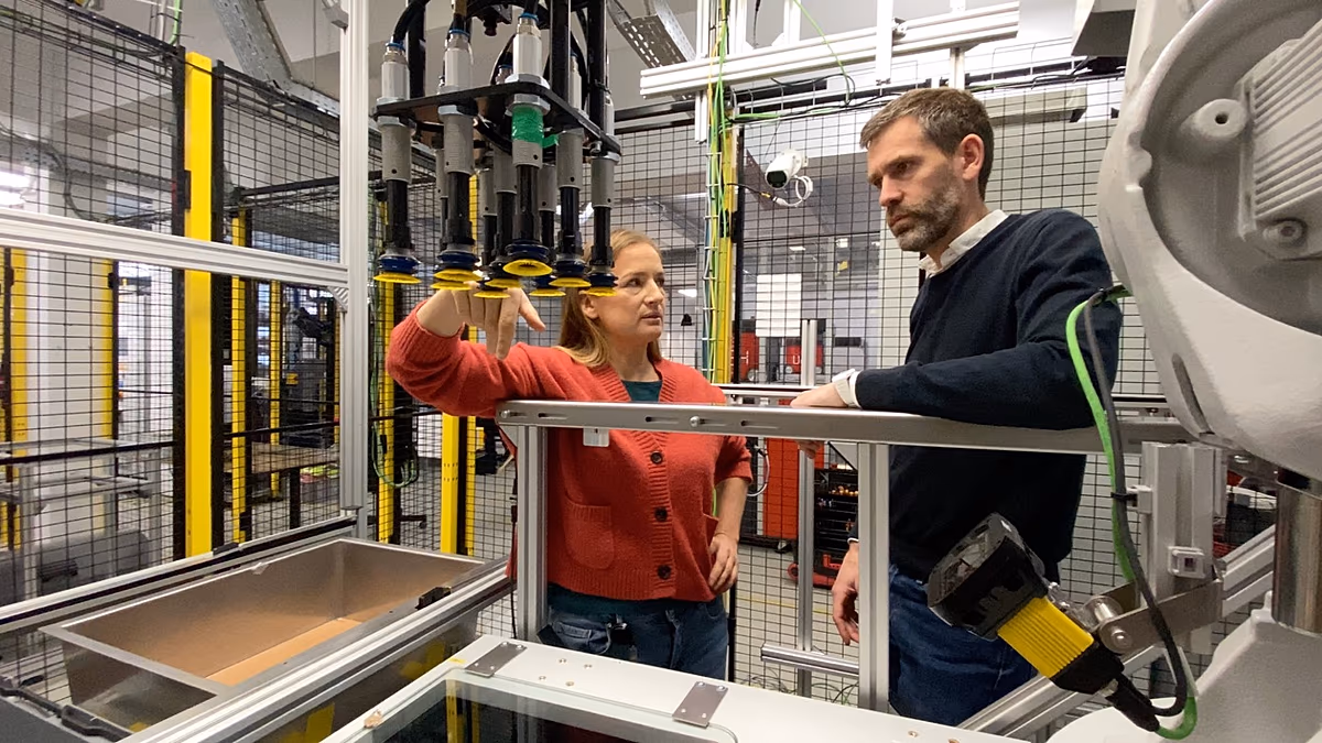 Des robots et des hommes : la technologie européenne basée sur l’IA vise à repenser la logistique du commerce électronique