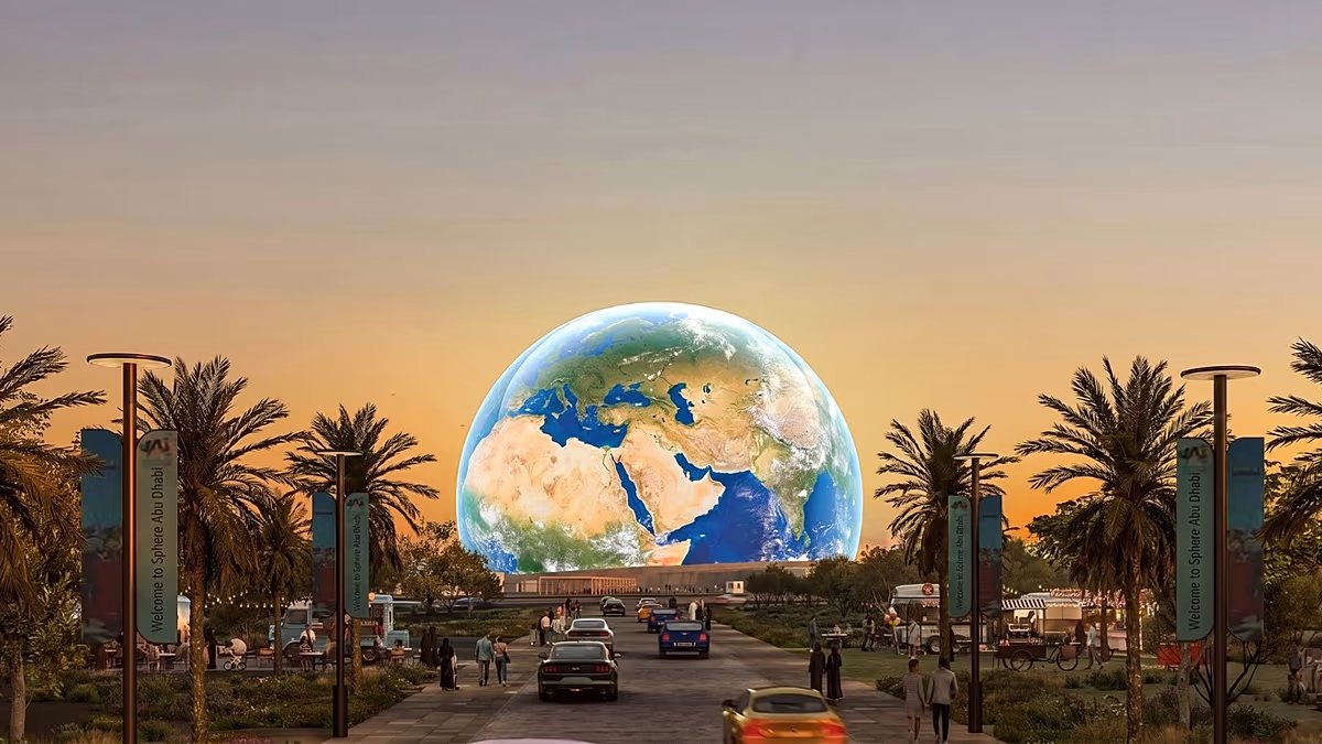 Sphere Abu Dhabi : le lieu le plus futuriste du monde se dirige vers l'île de Yas
