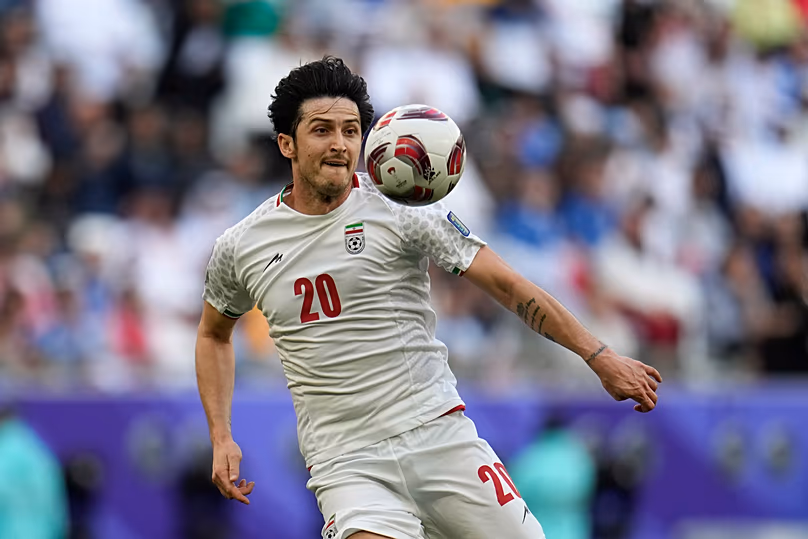 L'attaquant iranien Sardar Azmoun