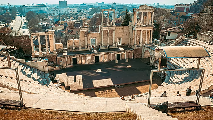 Le théâtre romain de Philippopolis accueille toujours des concerts
