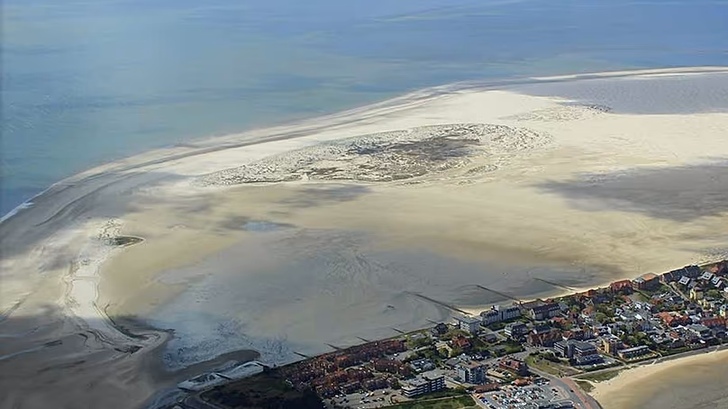 Kniepsand est moins une plage qu’une mer de sable à part entière.