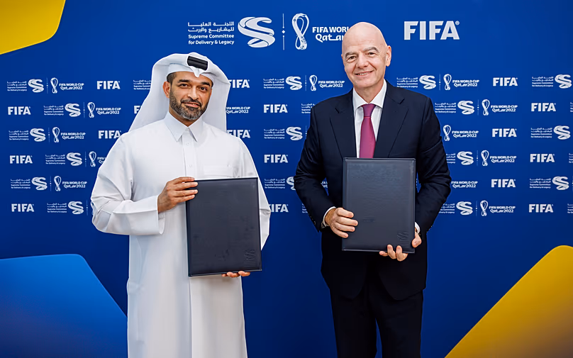 La FIFA signe un protocole d'accord avec le Qatar pour partager son expertise dans l'organisation de la Coupe du Monde
