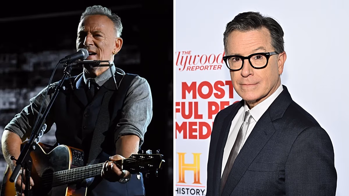 Bruce Springsteen critique Donald Trump dans l'avant-dernière émission de Stephen Colbert