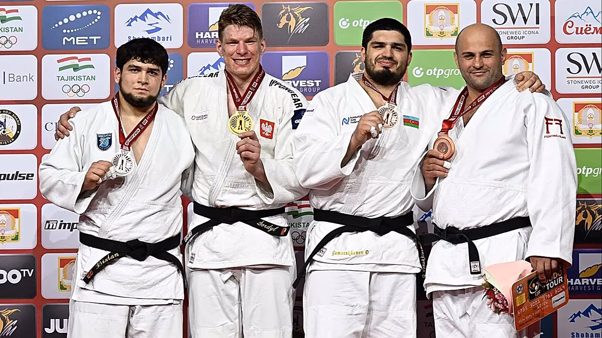 Judo : les poids lourds clôturent Douchanbé en beauté