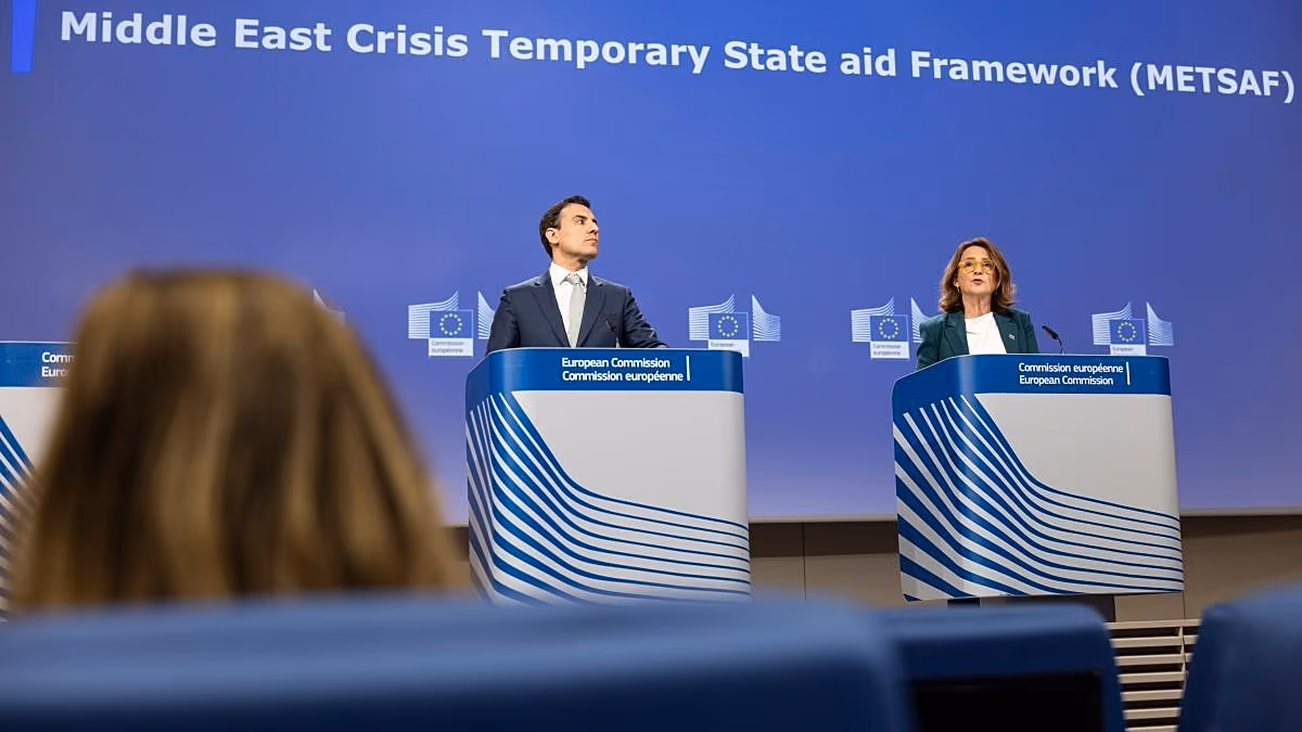 L’UE assouplit ses règles en matière d’aides d’État alors que la crise au Moyen-Orient pèse sur les coûts de l’énergie