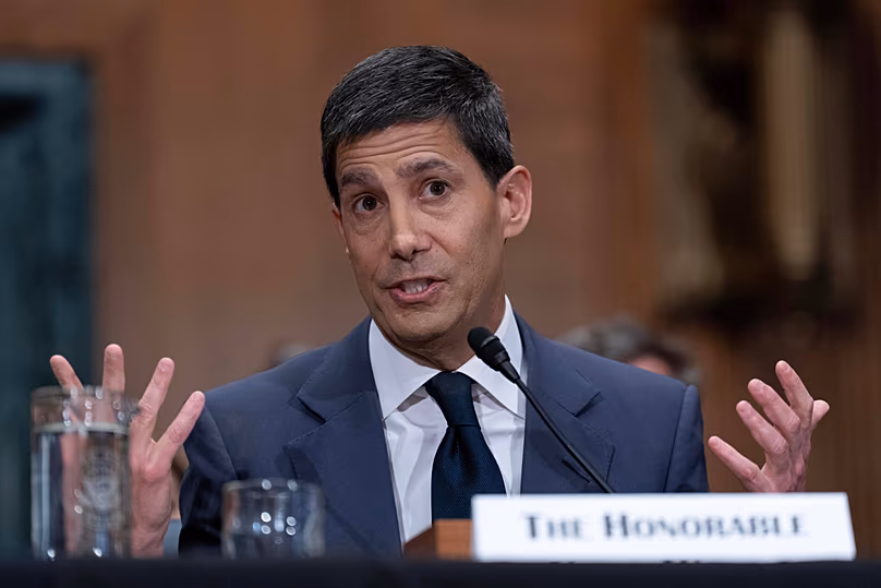 Kevin Warsh témoigne devant le Sénat américain lors de sa nomination à la présidence de la Fed, le 21 avril 2026