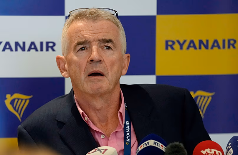 DÉPOSER. Michael O'Leary, PDG de Ryanair, s'exprime lors d'une conférence de presse à Bruxelles, en septembre 2022.