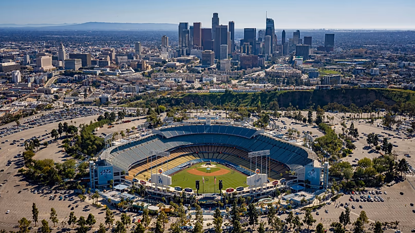 Stade Dodger à Los Angeles