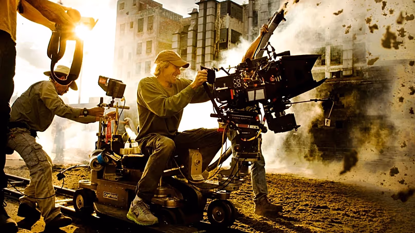 Michael Bay sur le tournage de Transformers : L'ère de l'extinction