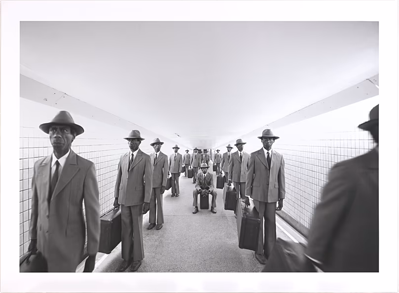 Michael Cook / Peuple Bidjara / Règle majoritaire (Tunnel), 2014. Fondation QAGOMA.