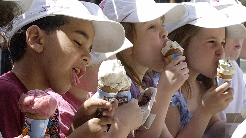 Seule une glace sur cinq est vendue sans ordonnance dans un glacier. Les Allemands achètent principalement les leurs dans les supermarchés.