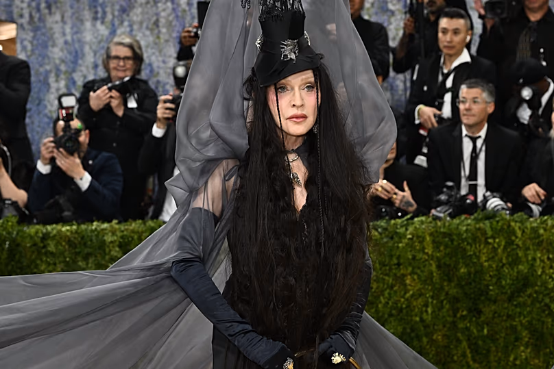 DOSSIER : Madonna arrive au Met Gala caritatif à New York pour célébrer « Costume Art » le 4 mai 2026.