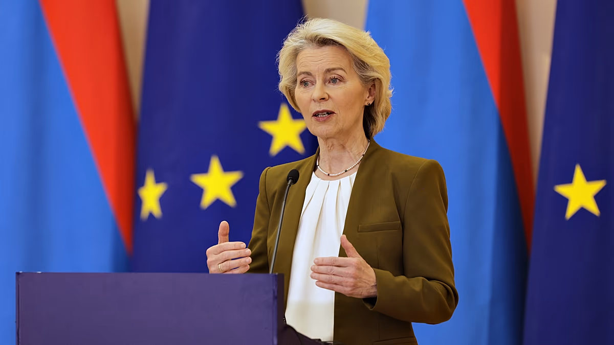« Un accord est un accord » : von der Leyen réplique à la dernière menace tarifaire de Trump