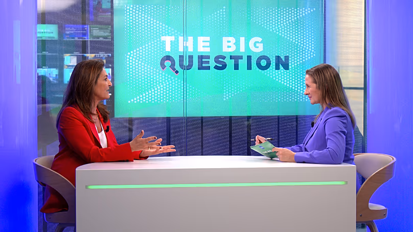 Estelle Fruchet, Directrice Générale France chez Shionogi Europe a rejoint Angela Barnes en studio pour le dernier épisode de The Big Question.