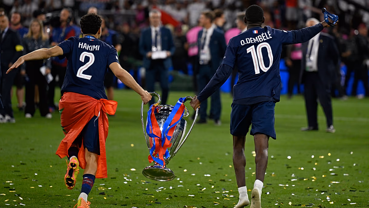 Le Paris Saint-Germain remporte la Ligue des Champions après sa victoire aux tirs au but contre Arsenal