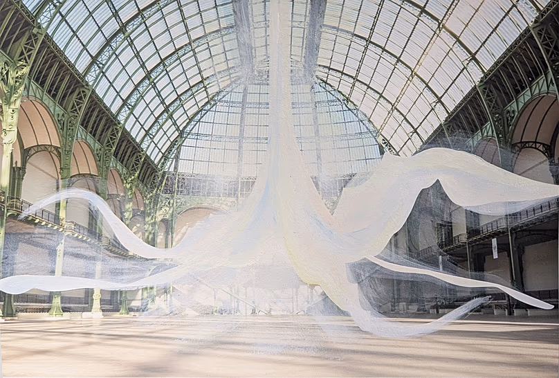© Laure Prouvost, Nous, frissons d'étoiles, 2026 © ADAGP, Paris, 2026 Photographie de la Nef : © Simon Lerat pour GrandPalaisRmn, Paris, 2025