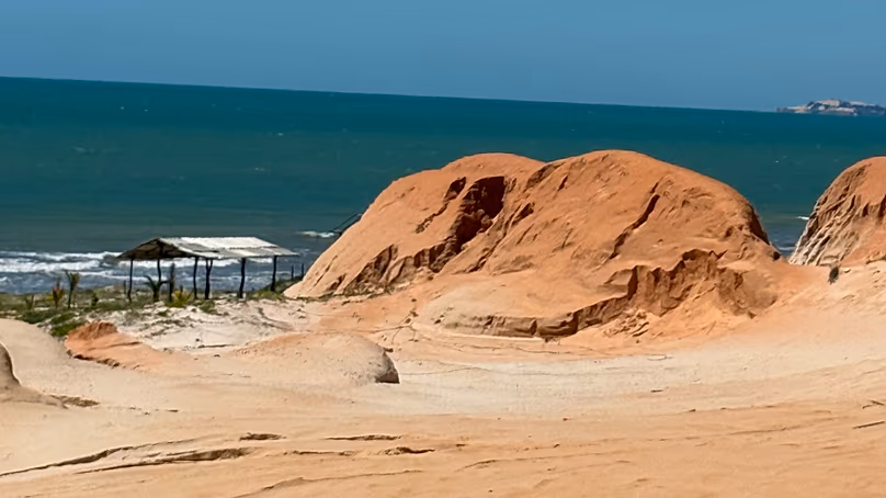 Plage typique des Falésias