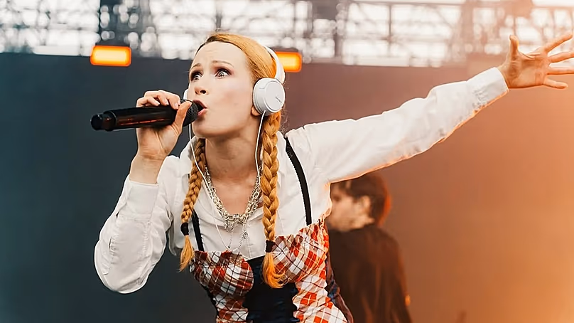 Monetochka au concert en août 2025