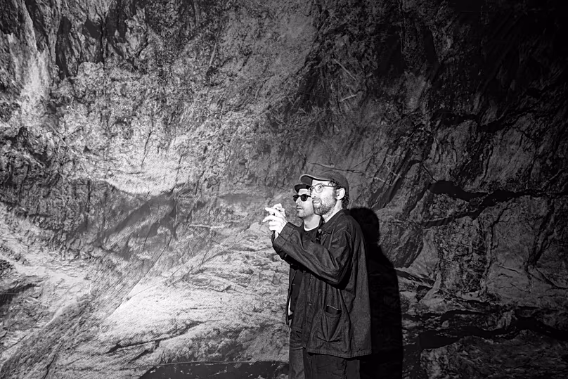 JR et Thomas Bangalter à La Caverne du Pont Neuf, Paris juin 2026