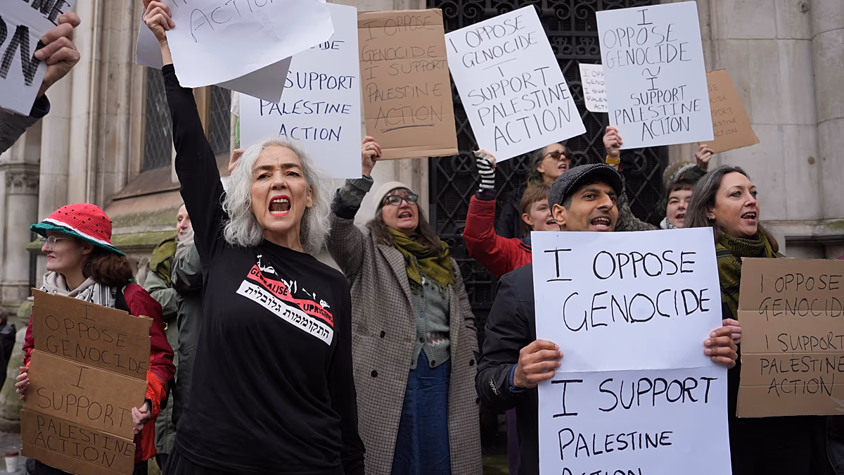 Proscrire un groupe pro-palestinien comme « terroriste » était légal, selon un tribunal britannique