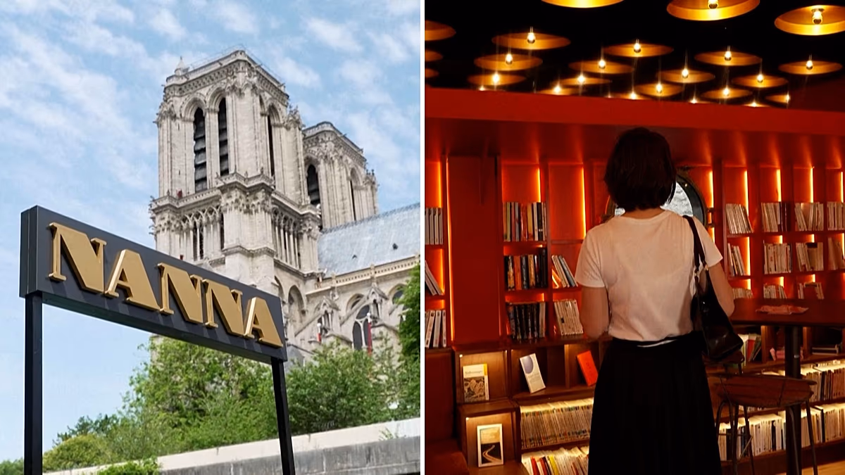 Paris vient d'ouvrir une librairie flottante sous Notre-Dame - et elle propose des DJ sets