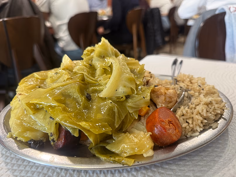 Cozido à portuguesa at Tasquinha do Lagarto