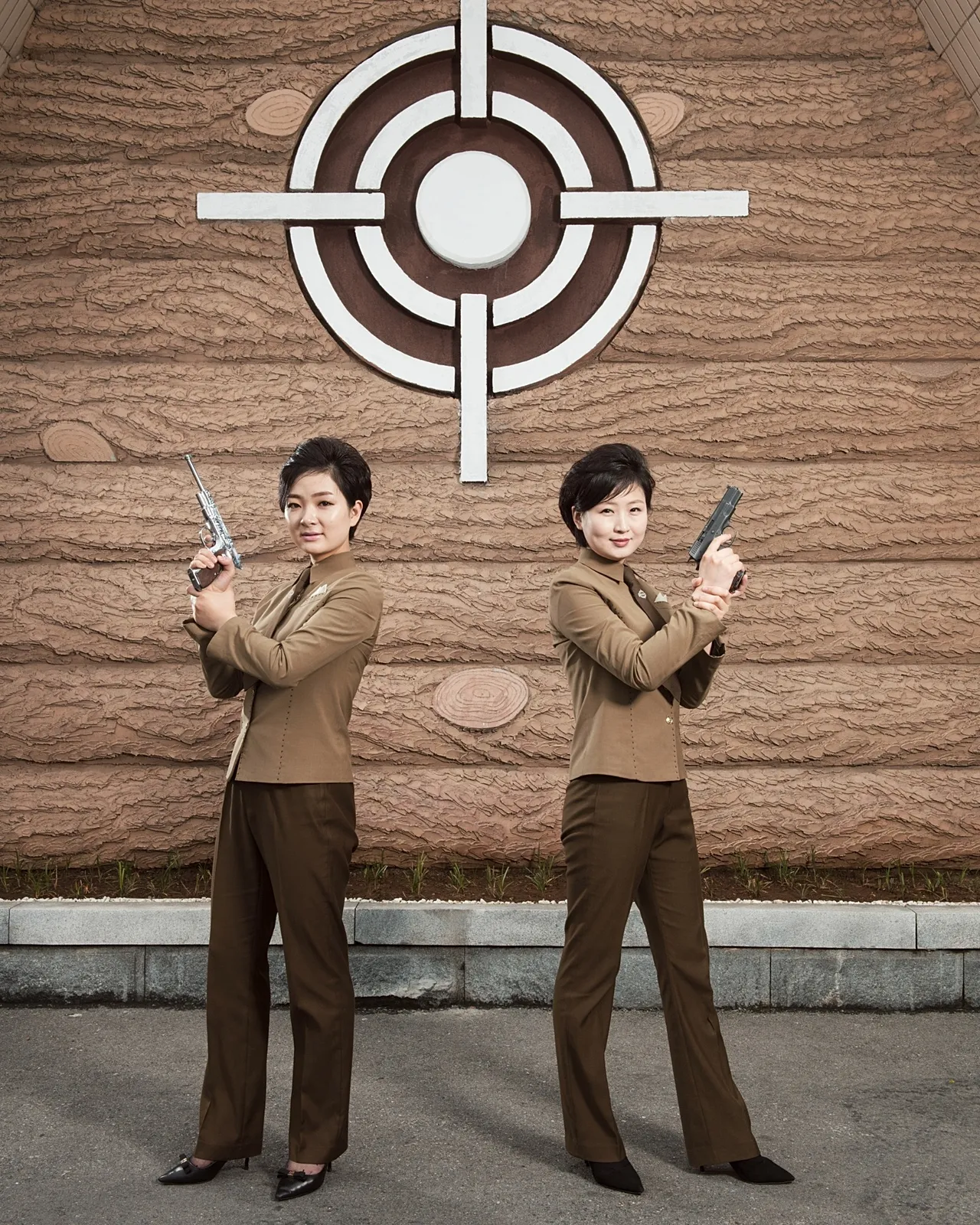 Photographie '08' de Stephan Gladieu, qui fait partie de sa série 'Corée du Nord'.