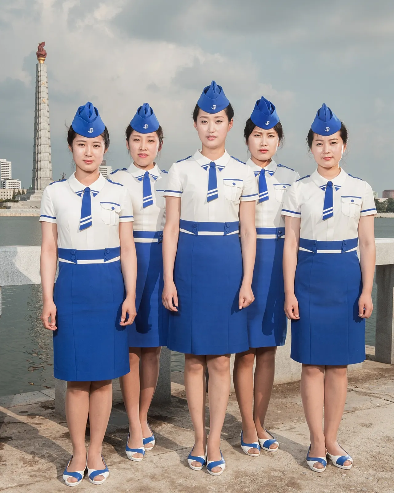 Photographie '13' de Stephan Gladieu, qui fait partie de sa série 'Corée du Nord'.