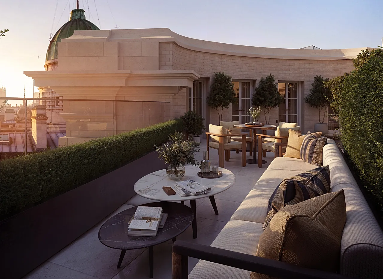 Terrasse de la Suite Nelson