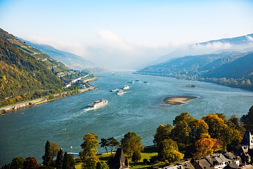 La vallée du Rhin moyen est façonnée par l'histoire, les paysages et les sites classés au patrimoine mondial de l'UNESCO.