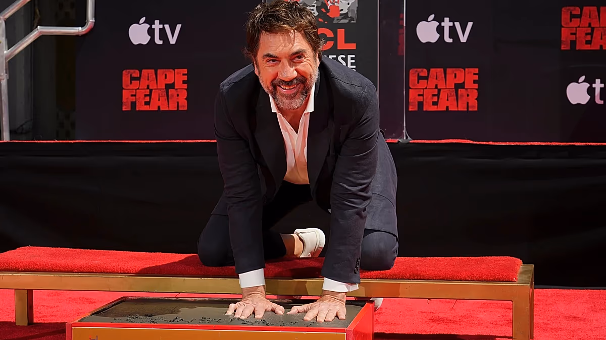 Mains, pieds et nez : Javier Bardem laisse sa marque à Hollywood et honore l'héritage de sa famille