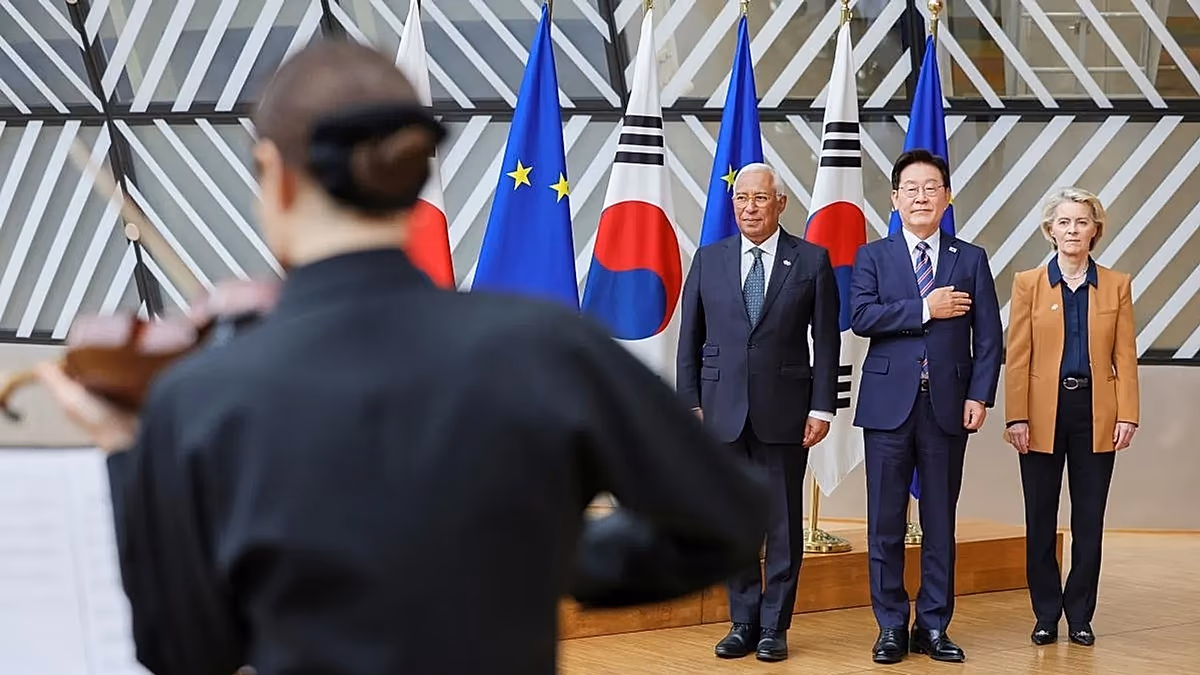« Partenaires et amis » : le commerce et la défense en tête de l'ordre du jour du sommet UE-Corée du Sud